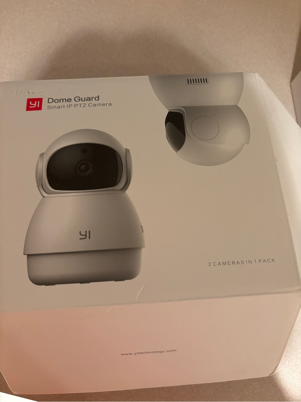Yi Dome Guard Smart IP PTZ Camera - White
